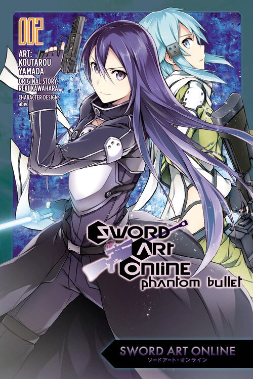 Front cover_Sword Art Online: Phantom Bullet, Vol. 2 (manga)