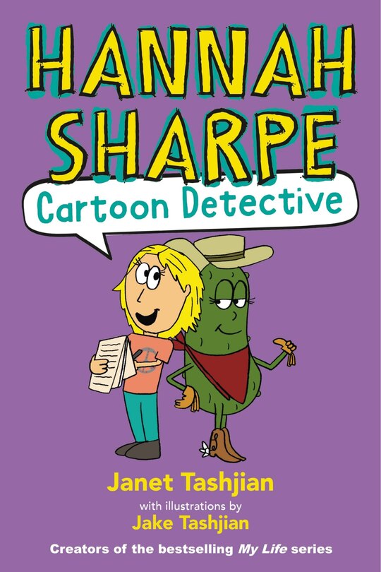 Couverture_Hannah Sharpe, Cartoon Detective