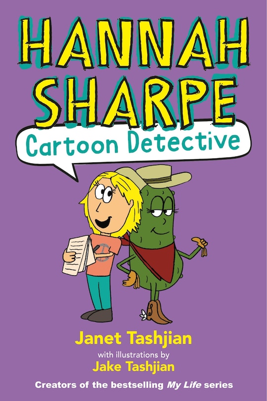 Couverture_Hannah Sharpe, Cartoon Detective
