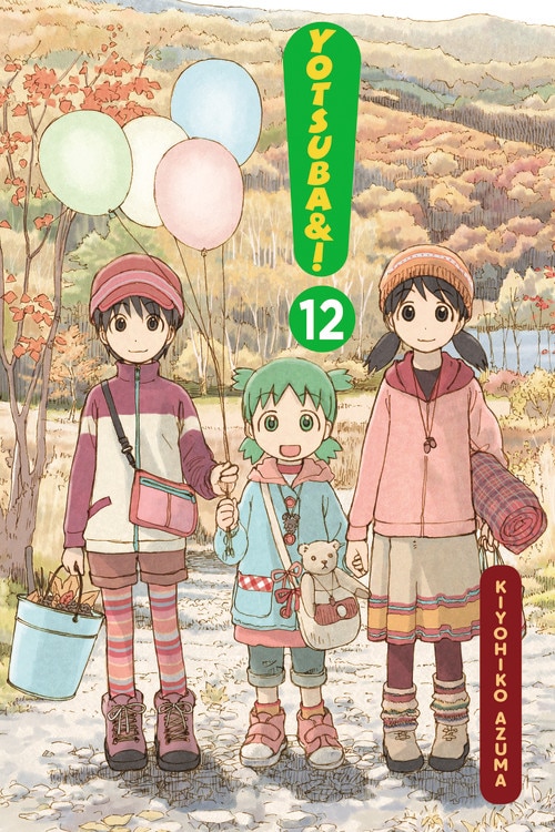 Front cover_Yotsuba&!, Vol. 12