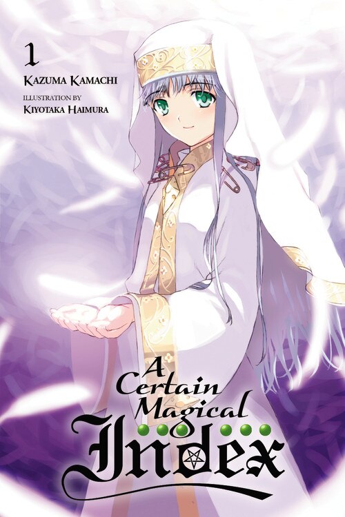 Couverture_A Certain Magical Index, Vol. 1 (light novel)