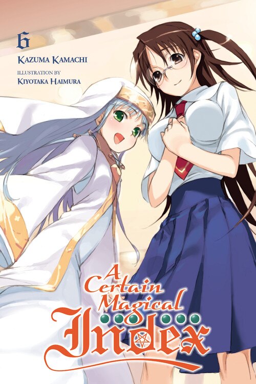 Couverture_A Certain Magical Index, Vol. 6 (light novel)