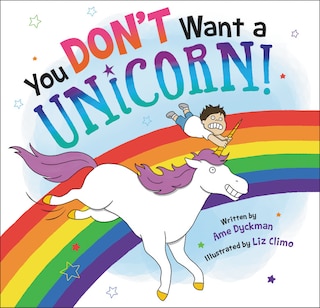 Front cover_You Don't Want A Unicorn!