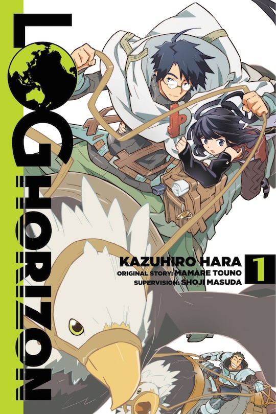 Front cover_Log Horizon, Vol. 1 (manga)