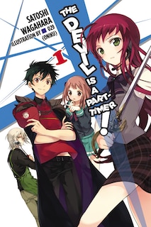 Front cover_The Devil Is a Part-Timer!, Vol. 1 (light novel)