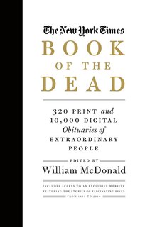 Front cover_The New York Times Book of the Dead