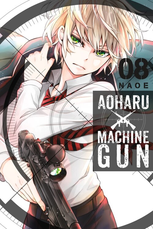 Front cover_Aoharu X Machinegun, Vol. 8