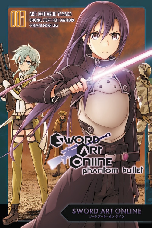 Front cover_Sword Art Online: Phantom Bullet, Vol. 3 (manga)