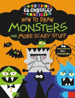 Front cover_Ed Emberley's How To Draw Monsters And More Scary Stuff