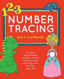 Front cover_Number Tracing Pre-K Workbook