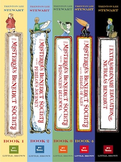 Front cover_The Mysterious Benedict Society Paperback Boxed Set