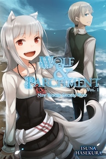 Front cover_Wolf & Parchment: New Theory Spice & Wolf, Vol. 1 (light novel)