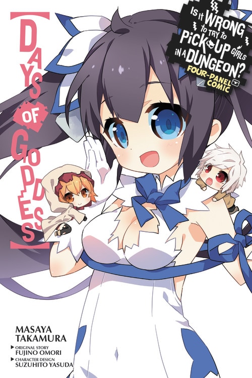 Couverture_Is It Wrong To Try To Pick Up Girls In A Dungeon? Four-panel Comic: Days Of Goddess