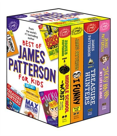 Couverture_Best Of James Patterson For Kids Boxed Set (with Bonus Max Einstein Sampler)