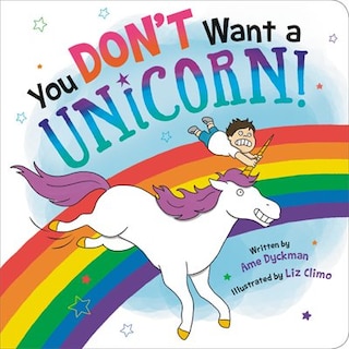Front cover_You Don't Want A Unicorn!