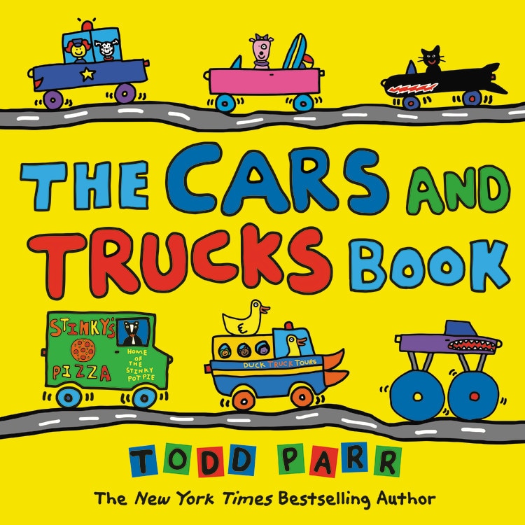 Front cover_The Cars and Trucks Book