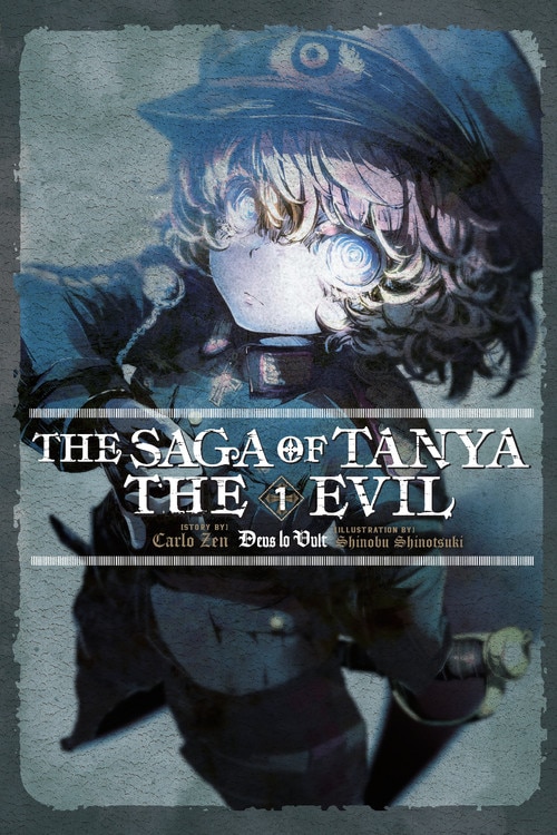 Front cover_The Saga of Tanya the Evil, Vol. 1 (light novel)