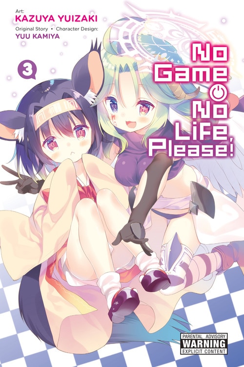 Front cover_No Game No Life, Please!, Vol. 3