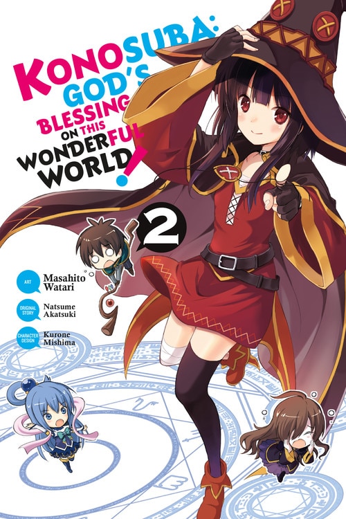 Front cover_Konosuba: God's Blessing on This Wonderful World!, Vol. 2 (manga)