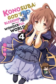 Front cover_Konosuba: God's Blessing On This Wonderful World!, Vol. 4 (manga)