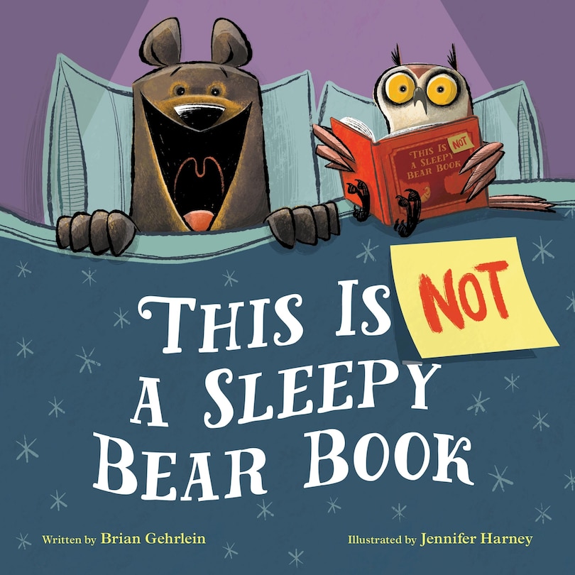 Front cover_This Is Not a Sleepy Bear Book