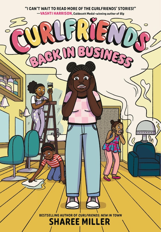 Front cover_Curlfriends: Back in Business (A Graphic Novel)
