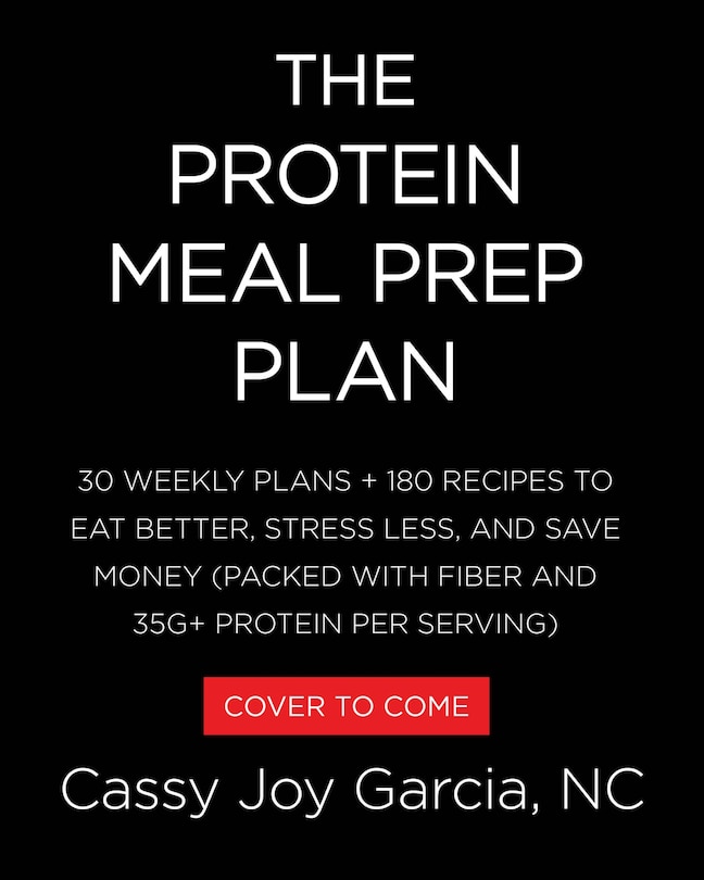 Front cover_The Protein Meal Prep Plan