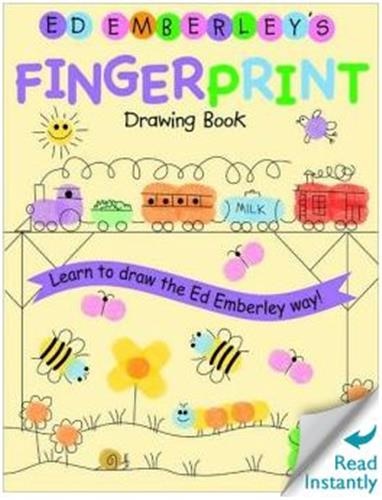 Front cover_Ed Emberley's Fingerprint Drawing Book