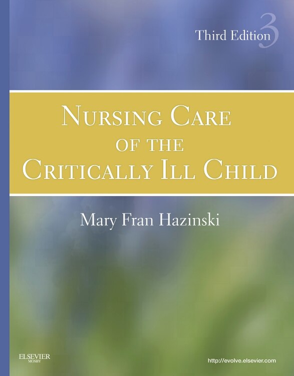 Couverture_Nursing Care of the Critically Ill Child