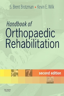 Front cover_Handbook Of Orthopaedic Rehabilitation