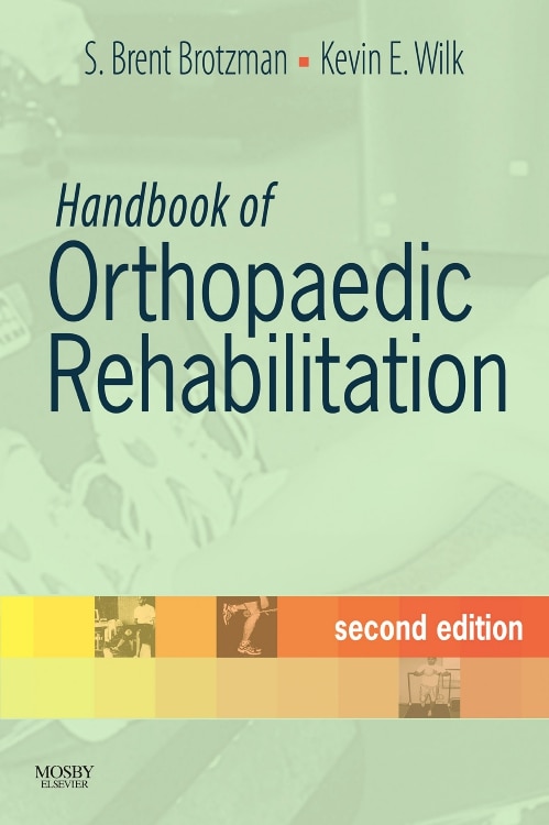 Front cover_Handbook Of Orthopaedic Rehabilitation