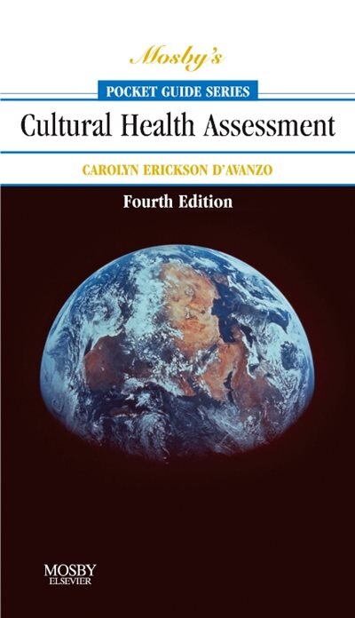 Front cover_Mosby's Pocket Guide to Cultural Health Assessment