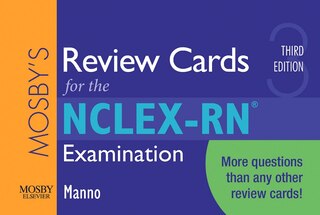 Front cover_Mosby's Review Cards For The Nclex-rn Examination