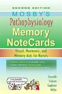 Front cover_Mosby's Pathophysiology Memory NoteCards