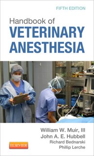 Front cover_Handbook Of Veterinary Anesthesia