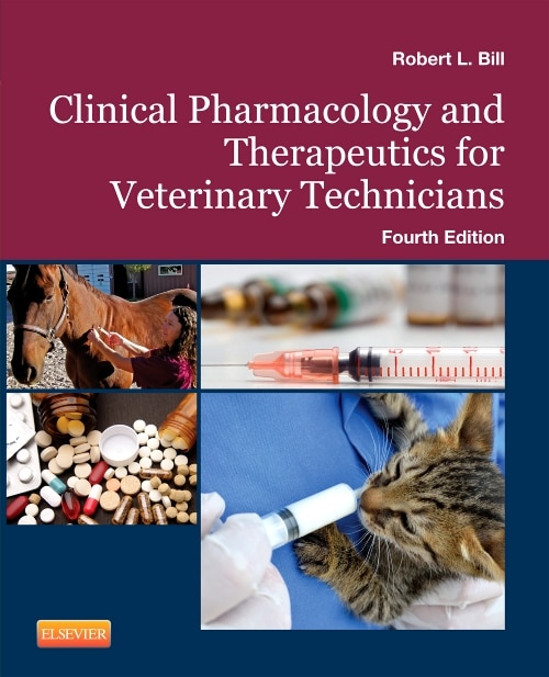 Couverture_Clinical Pharmacology And Therapeutics For Veterinary Technicians