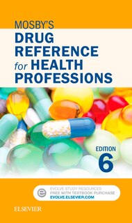 Couverture_Mosby's Drug Reference For Health Professions