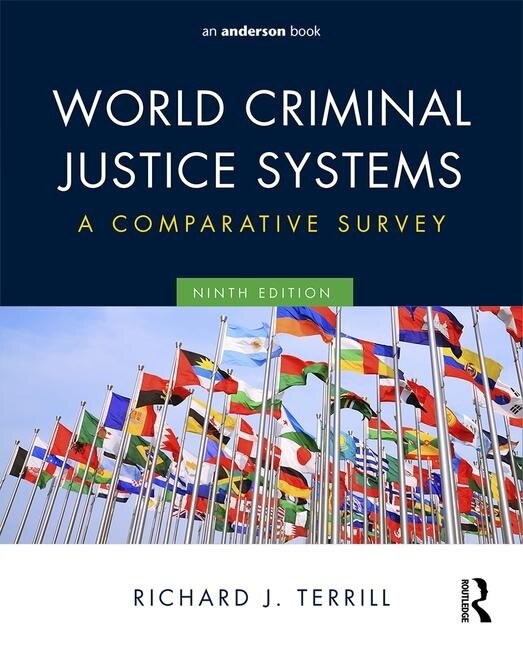 Front cover_World Criminal Justice Systems