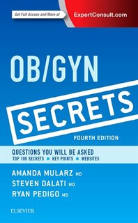 Front cover_Ob/gyn Secrets