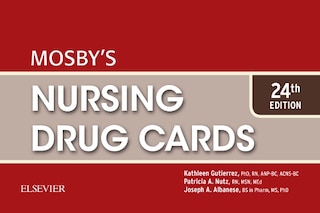 Front cover_Mosby's Nursing Drug Cards