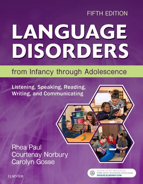 Couverture_Language Disorders From Infancy Through Adolescence
