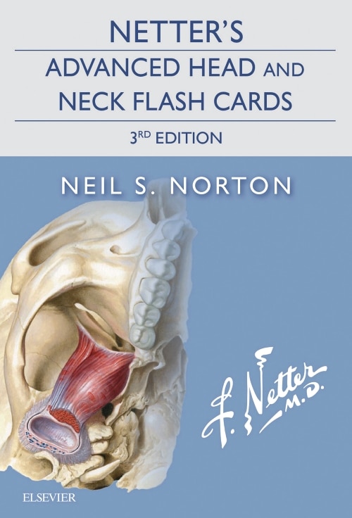 Couverture_Netter's Advanced Head And Neck Flash Cards