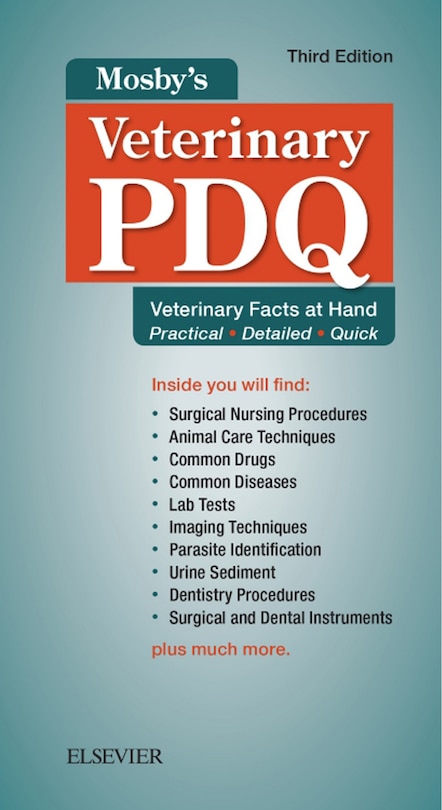 Couverture_Mosby's Veterinary Pdq