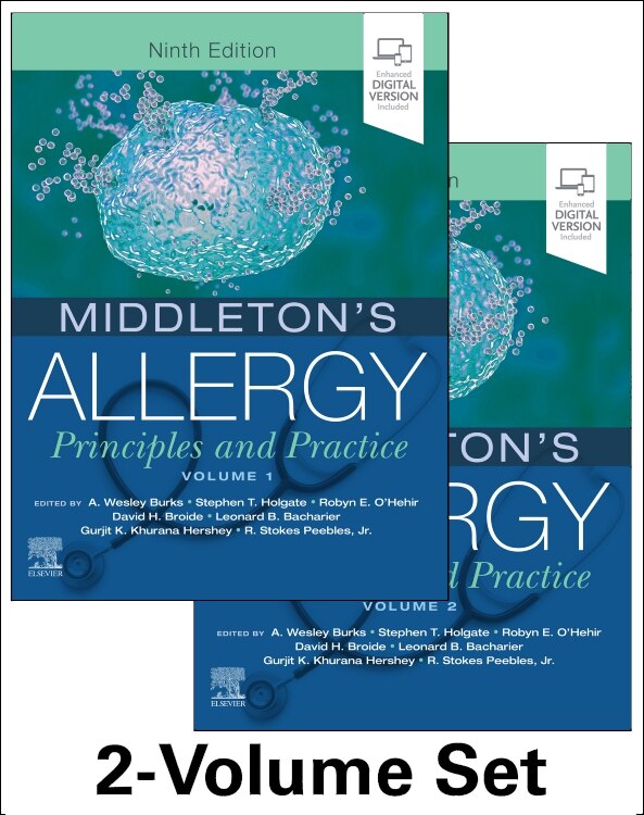 Front cover_Middleton's Allergy 2-volume Set