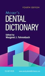 Front cover_Mosby's Dental Dictionary