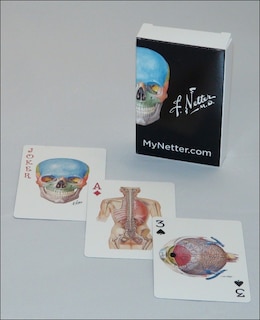 Netter Playing Cards: Netter's Anatomy Art Card Deck (single Pack