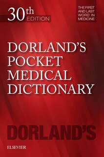 Front cover_Dorland's Pocket Medical Dictionary
