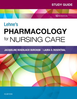 Couverture_Study Guide For Lehne's Pharmacology For Nursing Care