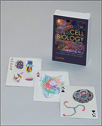 Cell Biology Playing Cards: Cell Biology Playing Cards: Art Card Deck (single Pack)