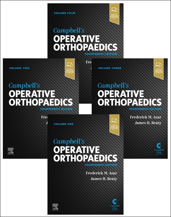 Front cover_Campbell's Operative Orthopaedics, 4-volume Set
